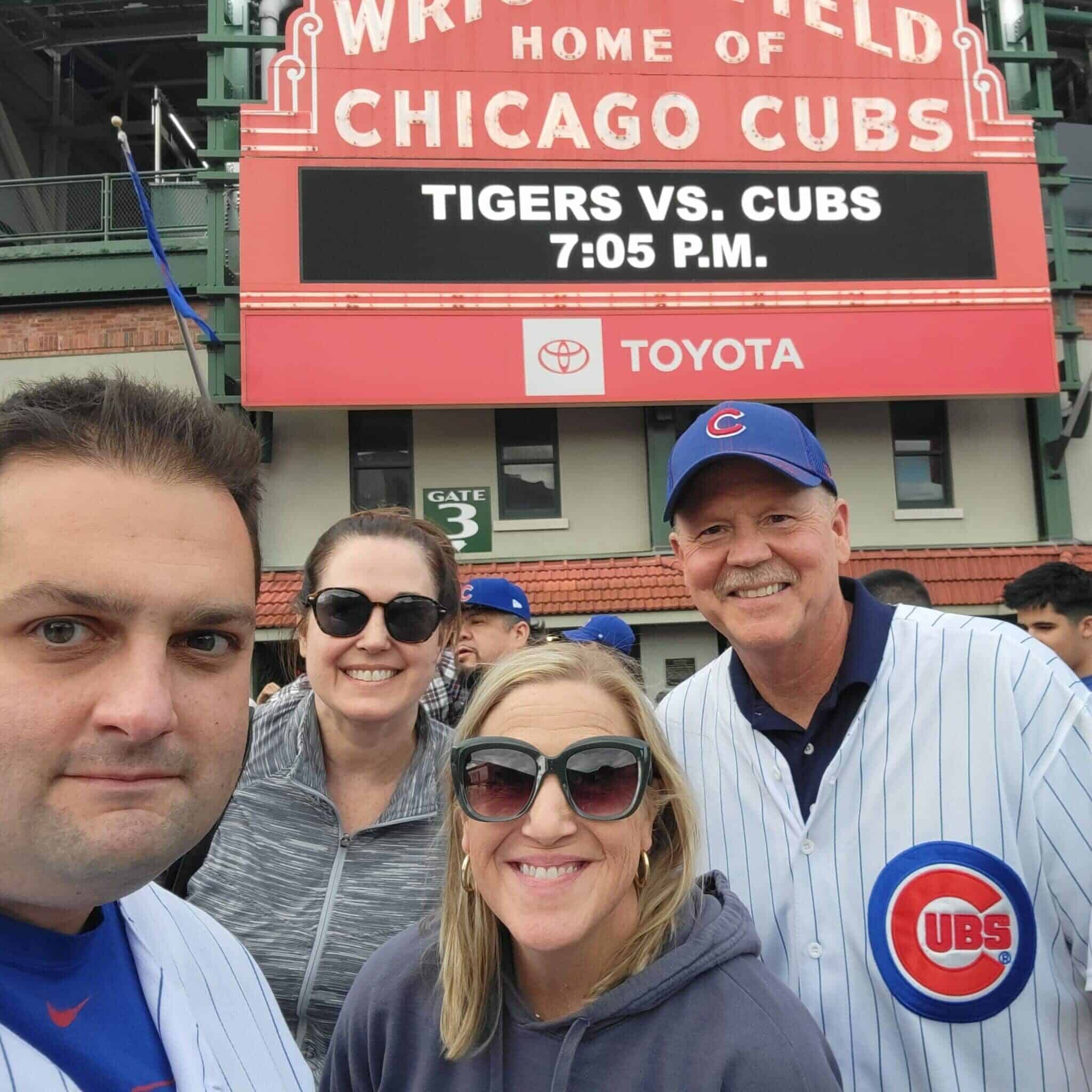 Cubs Game In Chicago