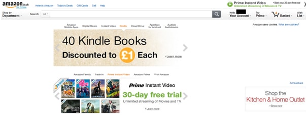 eCommerce localization example for UK