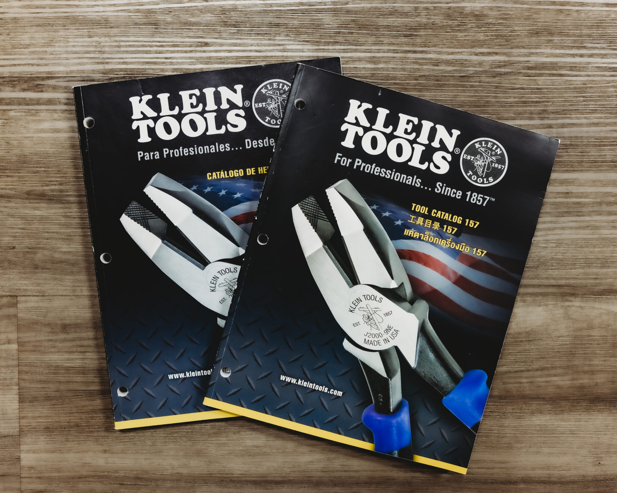Klein Tools product catalogs in different languages translated by Interpro