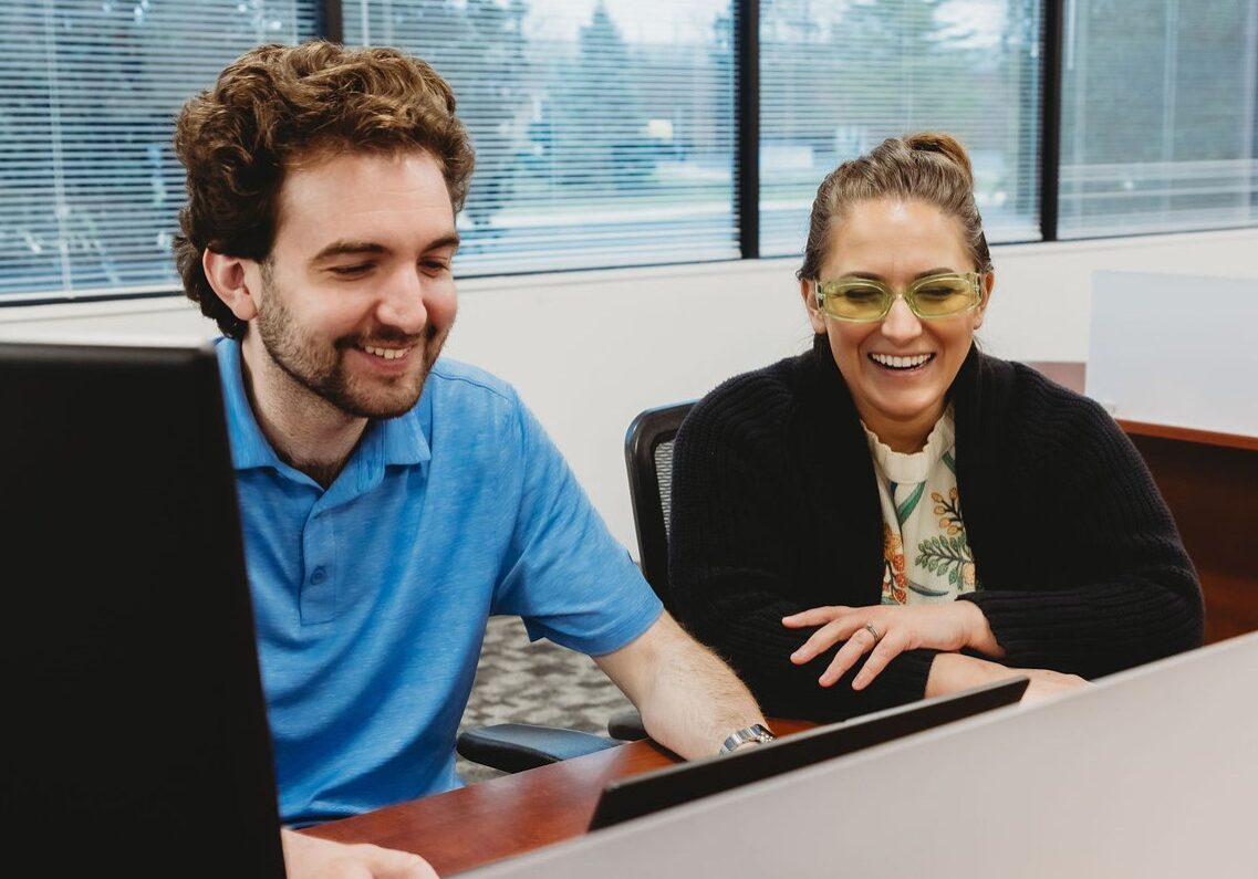 Interpro team members collaborating on AI translation strategy