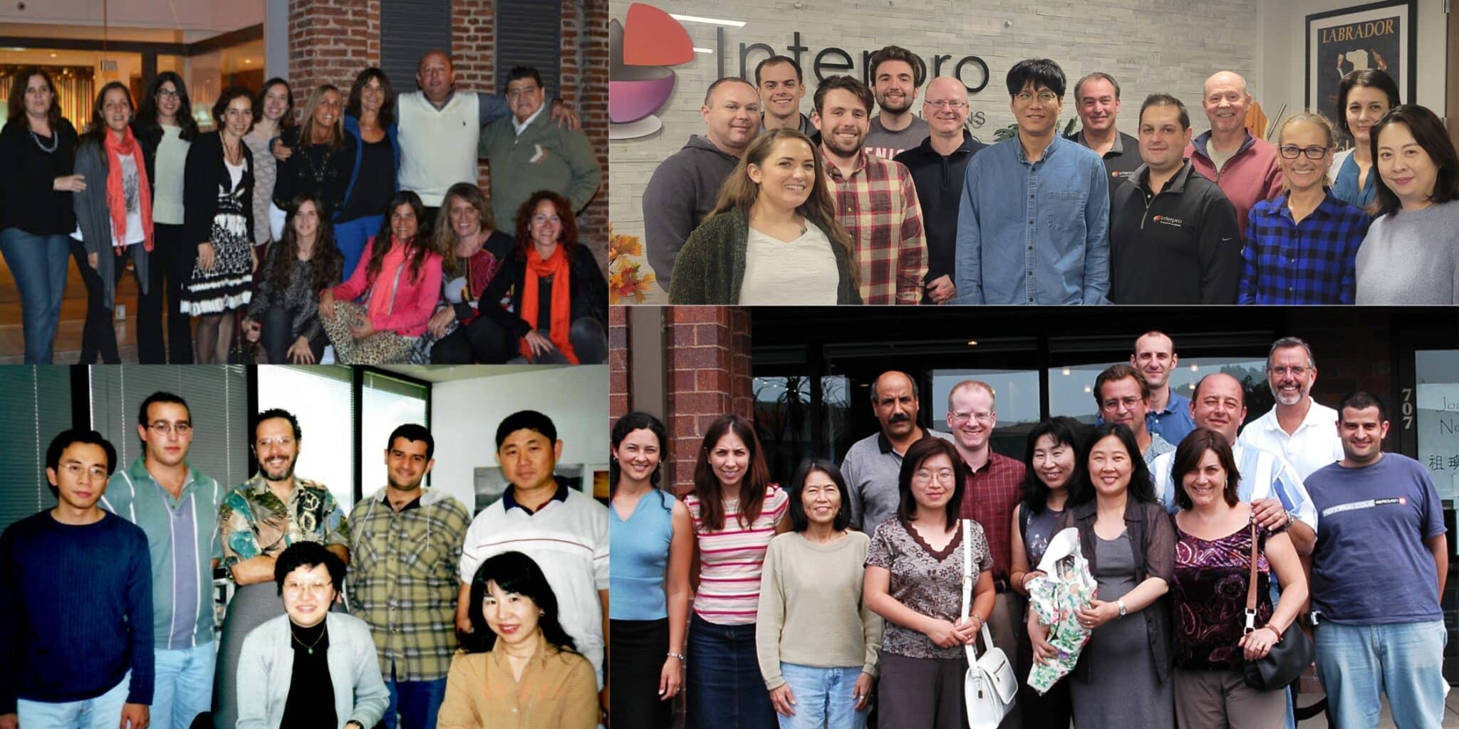 The Interpro Team Through The Years