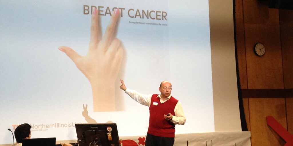 Interpro presents an example at a TedX event - do you translate, localize, or transcreate this image?