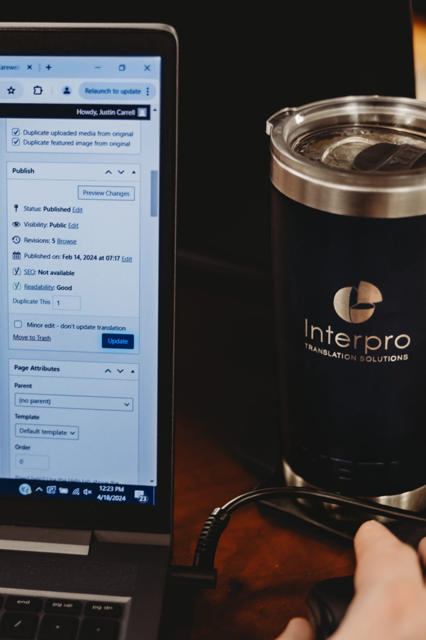 WordPress Website Localization