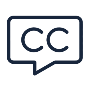 closed captioning CC 