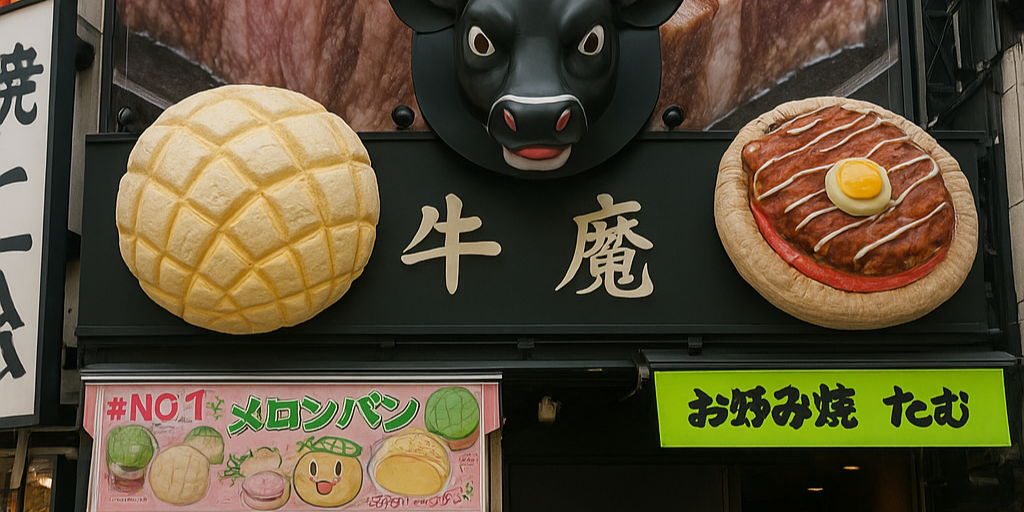 A Dotunbori stand in Japan